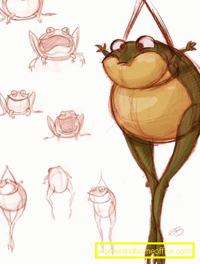 Comment dessiner une grenouille