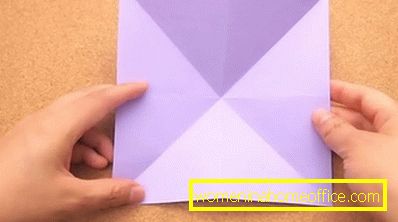 Comment faire des grues en papier avec vos propres mains - schéma