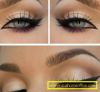 Maquillage pour les yeux gris