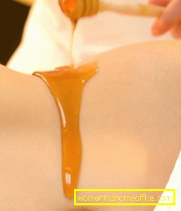 Massage au miel pour perdre du poids