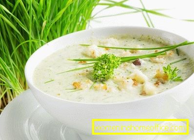 Velouté de brocoli à l'avoine