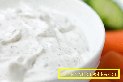 Sauce pour manti: recette de lait aigre